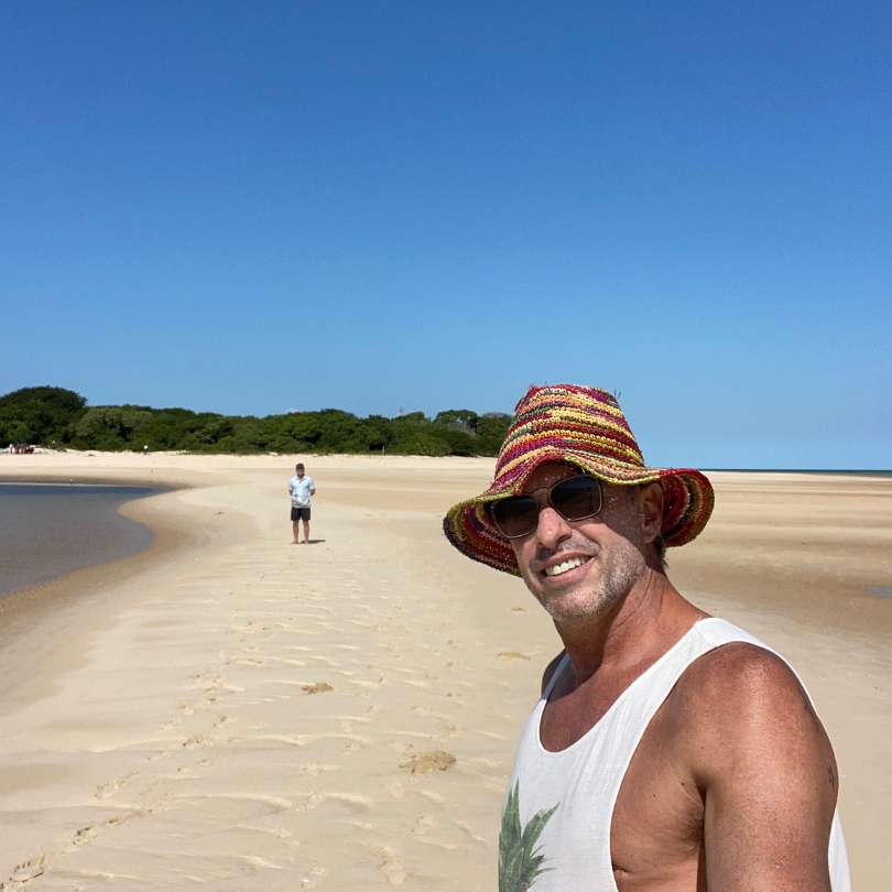 Mozambique - beach walk
