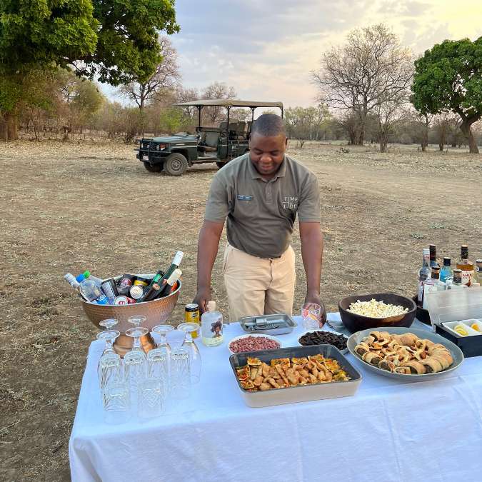Zambia Safari Adventure Breakfast